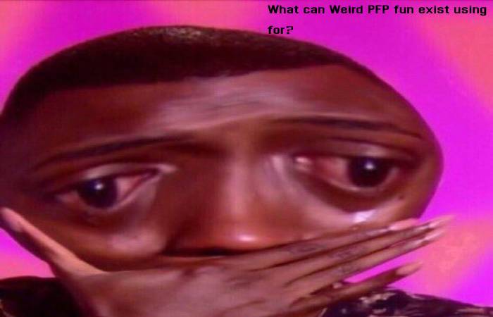 What can Weird PFP fun exist using for?