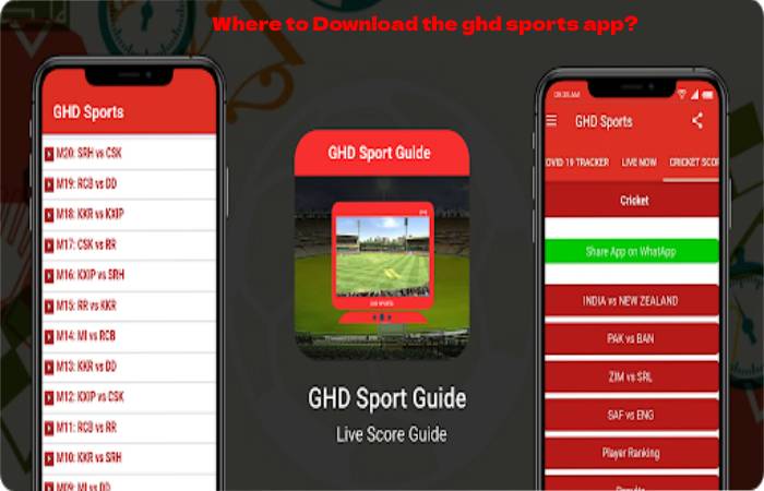 Where to Download the ghd sports app?
