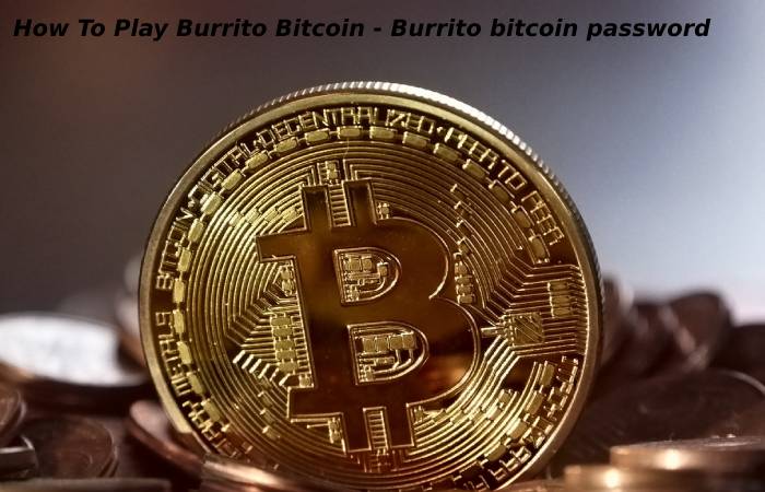How To Play Burrito Bitcoin - Burrito bitcoin password