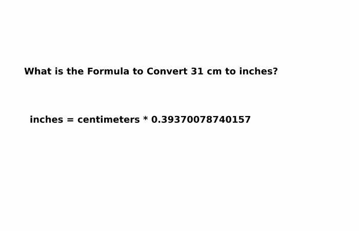 inches = centimeters * 0.39370078740157