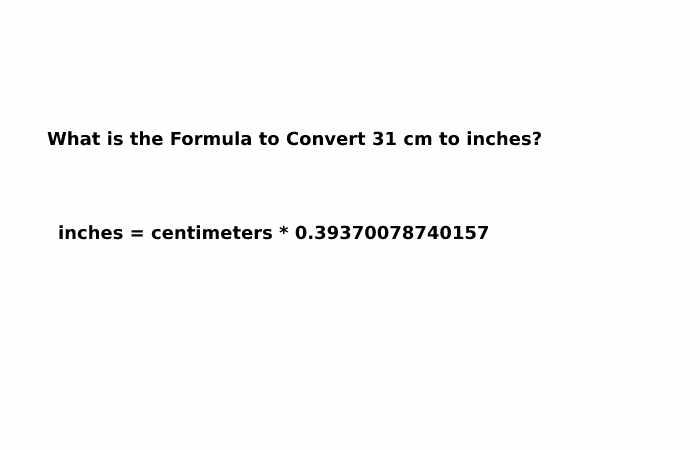 inches = centimeters * 0.39370078740157