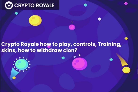 Crypto Royale how to play, controls, Training, skins, how to withdraw cion?