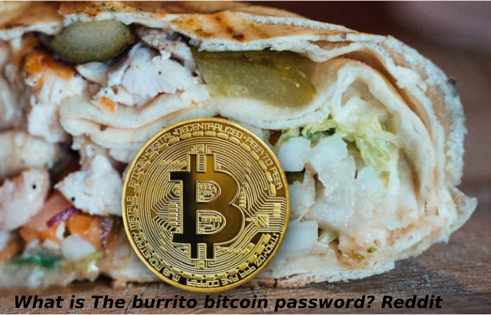 What is The burrito bitcoin password? Reddit review