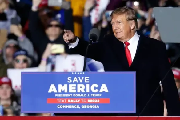 Trump rally commerce ga_ Rally recap, who speak event, _Save America_
