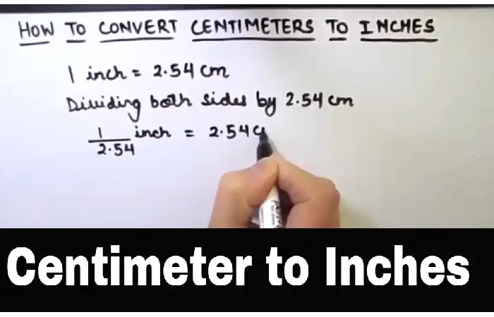What Is The Formula To Convert 32 cm to inches_