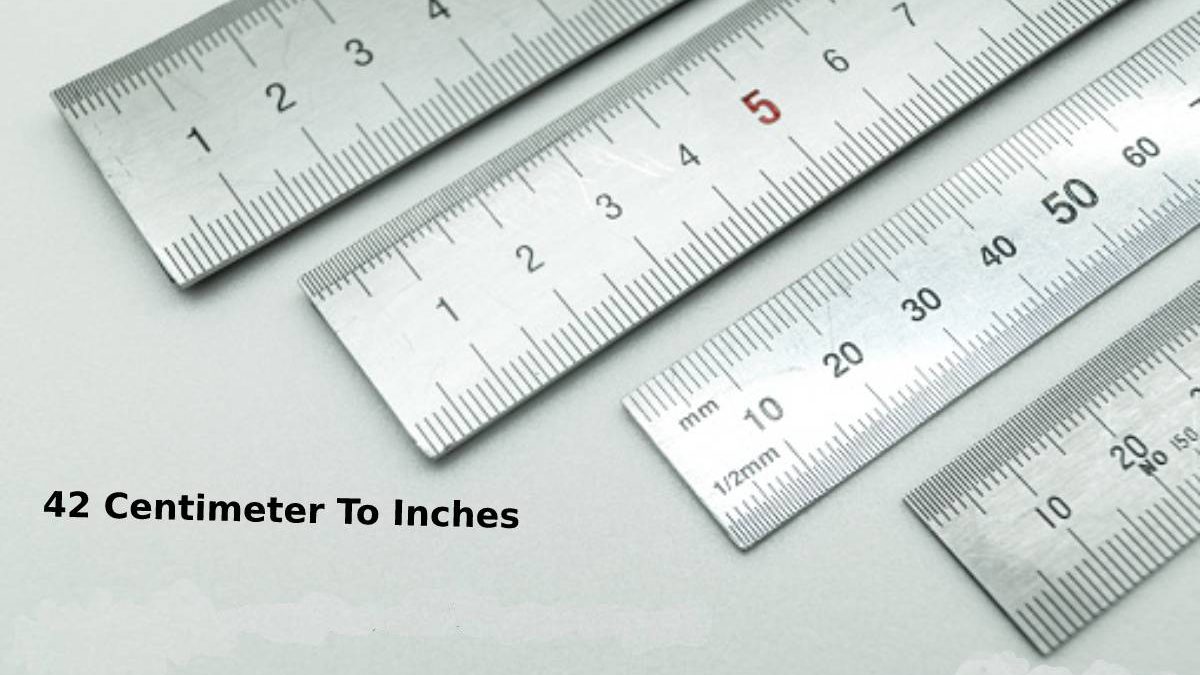 42 Centimetre To Inches [42 cm to inches] Conversion 1 cm To 42 cm