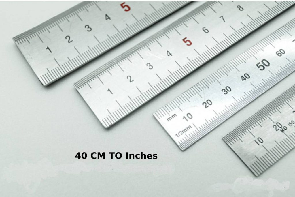 40 cm to inches