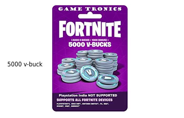 5000 v-buck