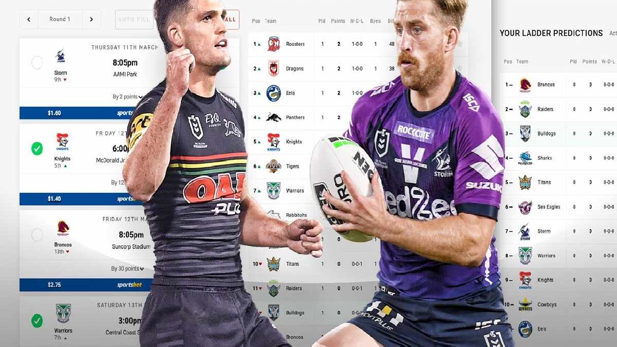 NRL ladder 2022 season: standing table, zerotackel, live, draw, fox