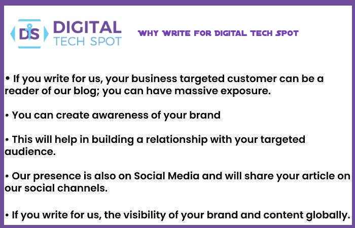 Why Write for Digital Tech Spot