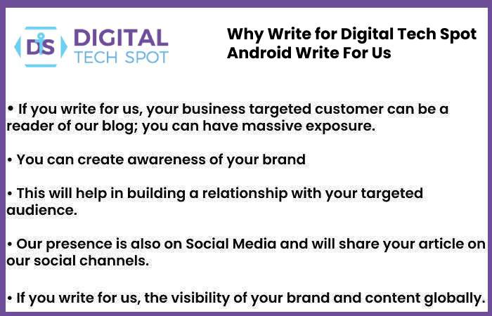 Why Write for Digital Tech Spot