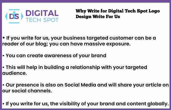 Why Write for Digital Tech Spot Logo Design Write For Us