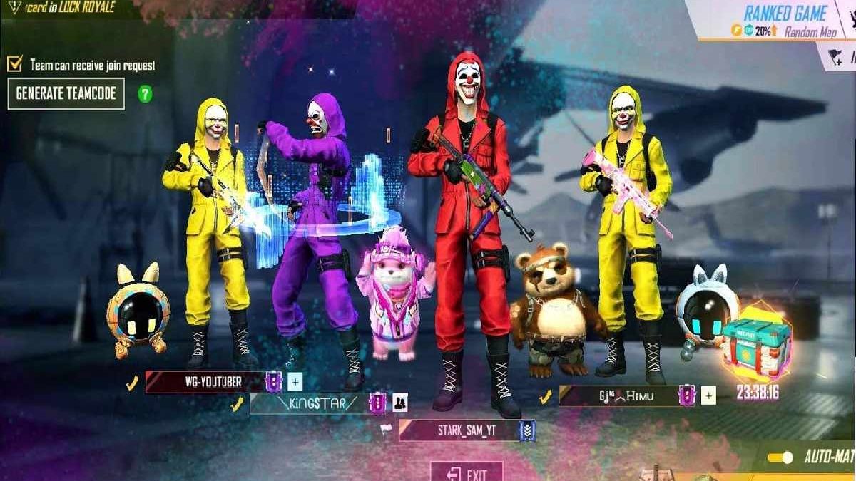 Free Fire Criminal Bundle Available here, Download 2023 File
