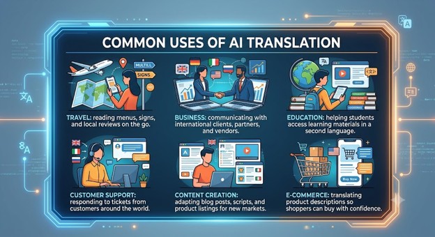 Why Businesses and Individuals Use AI Translation